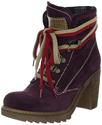 Tamaris 1-1-25268-29, Damen Fashion Halbstiefel & Stiefeletten, Violett (VINO 502), EU 39