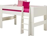 Steens 29061350 Spielbett SFK 113 x 206 x 114 cm MDF wei&szlig;