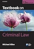 Textbook on criminal law