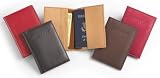 Plain Leather Passport Cover, black