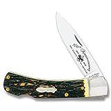 Schrade Boy Scouts of America 100th Anniversary Bruin Single Blade Lockback w/Staglon Handle