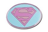  : Supergirl Belt Buckle (Pink & Aqua)