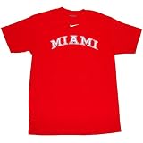 Miami RedHawks Nike Bauer Hockey Jersey Tee