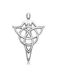 Bling Jewelry Triquetra Danu Goddess 925 Sterling Silver Pendant