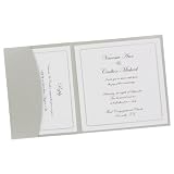 Silver Square Invitation Kit,makes 25 Sets
