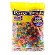 Pony Bead, Multi Trans 9mm, 1000pc