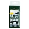 Faber-Castell 167104 - Tuschestift PITT artist pen brush -Shades of grey- 6er Packung