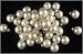 Club Pack Of 120 Matte Silver Glass Ball Christmas Ornaments 1.25