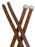 Crosby Oak Bark Stirrup Leathers