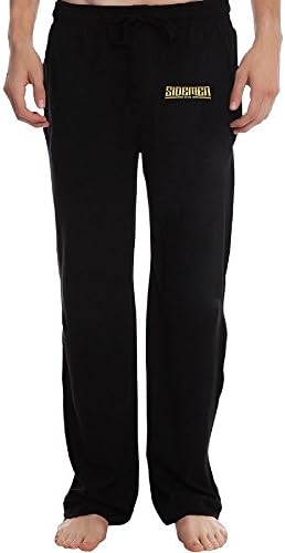 Men's Gold Sidemen Symbol Baggy Sweatpant With Pockets Pant M