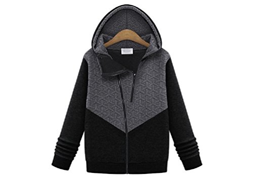 レディース (2色選択) フード付き ブルゾン セットアップ　オリジナルBAGセット#1002