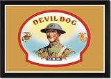 Framed Art Poster 20x30, Devil Dog