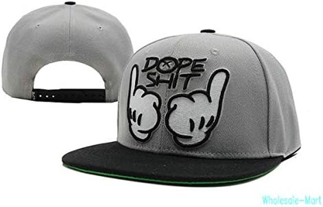 HANGOOD Hip Hop Adjustable Snapback Hats Caps Baseball Hat (Color 2) (color 4)