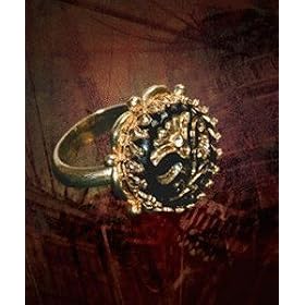 Pirates of the Caribbean: Jack Sparrow Button Ring Replica