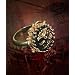 Pirates of the Caribbean: Jack Sparrow Button Ring Replica