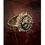 Pirates of the Caribbean: Jack Sparrow Button Ring Replica
