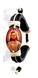 Blessed By Pope Benedetto XVI Leather Adjustable to Any Size Christian Jesus Christ Bracelet