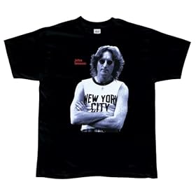 John Lennon In New York T-Shirt Beatles