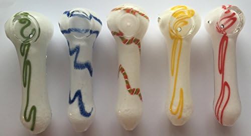 Glass Pipe with Color Accent