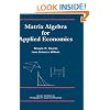 Matrix Algebra for Applied Economics