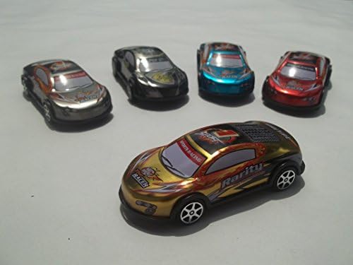 Toy! Zinc Car 4 '' (5 Piece) Sports Racing