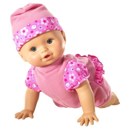 Little Mommy Real Loving Baby Scoot So Cute Doll -Pink