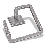 Jeffery Alexander BHRU-06SIM Tahoe Towel Ring, Swedish Iron Machined