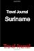 Books : Travel Journal Suriname