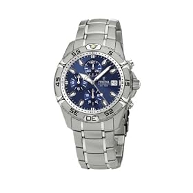 Festina - F16169/5 - Montre Homme - Quartz - Chronographe - Bracelet Acier Inoxydable Argent