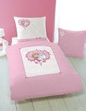 Produkt-Bild: Coppenrath 036454 Bettw&auml;sche Lillifee Heart 135 x 200 mit 80 x 80 cm, mehrfarbig