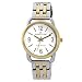 AK Anne Klein Women's 109717SVTT Two-Tone Round Silver-Tone Dial Dress Bracelet Watch,AK Anne Klein,109717SVTT,B004P0QBU4