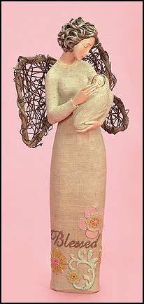 A Perfect Angel for Any Mother and Baby Great Gift 12″ Blessed Angel Figurine