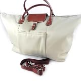 Grand cabas "Hexagona" beige