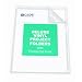 C-Line Deluxe Non-Glare Vinyl Project Folders, 8.5 x 11 Inches, Clear, 50 per Box (62138)