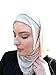 Elegance Collections Muslim Women's Jersey Hijab Khimar Soft Rectangle One Size