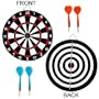 15" Dart Board - Cork Style - Cricket, 301, Play all Types of Games!