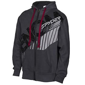 Spyder Active Sports SY-04819 Lg-PT Mens Crank Hoody Sweashirt Gargoyle