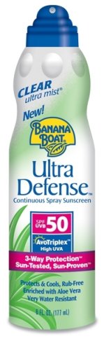 Banana Boat Ultra Defense Spf#50 Continuous Spray 180 ml (Continuous Spray) Preisvergleich