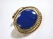  : AZURE BLUE EDWARDIAN LAPIS CUFFLINKS