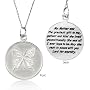 Loss of Mother Memorial Necklace, Sterling Silver