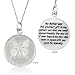 Loss of Mother Memorial Necklace, Sterling Silver
