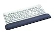 Fellowes 91737 Gel Wrist Rest - Graphite/Platinum