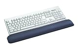 Fellowes 91737 Gel Wrist Rest - Graphite/Platinum