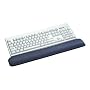 Fellowes 91737 Gel Wrist Rest - Graphite/Platinum