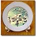 Zen Flowering Tree- Cherry Blossoms- Flowers- Photography - 8 Inch Porcelain Plate