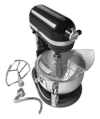 NEW Kitchenaid Kp26m1xcv PRO 600 Stand Mixer 6qt Black