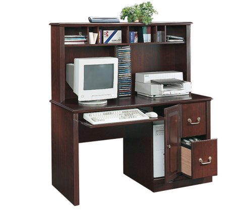Classic Cherry Traditional Computer Desk Roanoke Collection by Sauder Office Furniture - 104738