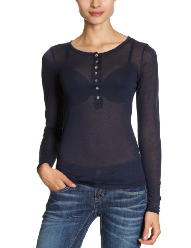 VERO MODA Damen T-Shirt 10068904, Gr. 40 (L), Blau (DARK NAVY) Preisvergleich