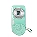 GMYLE(R Turquoise Blue TPU Protective Soft Case with Camera Lens Cover for Samsung Galaxy S4 Zoom SM-C1010, SM-C101