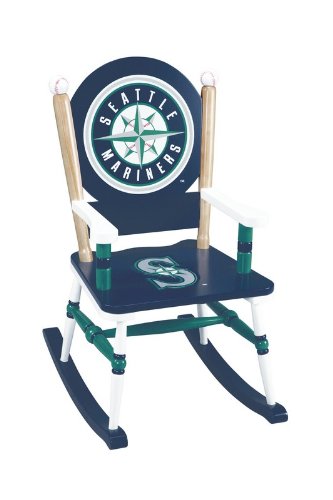 Seattle Mariners Mlb Wooden Rocking Chair